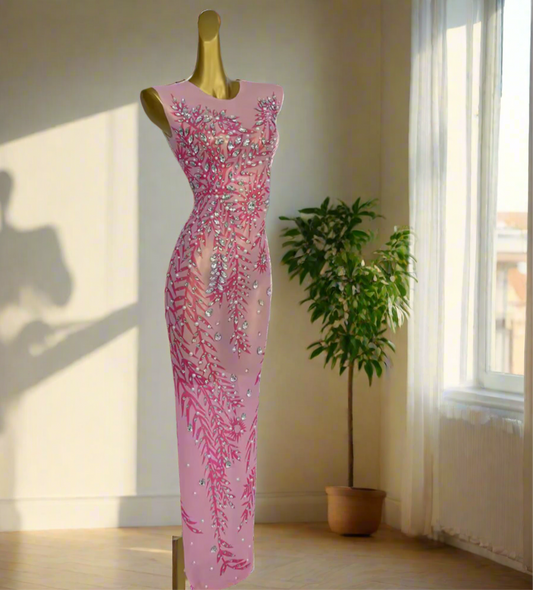 Poisés diamond glam long dress