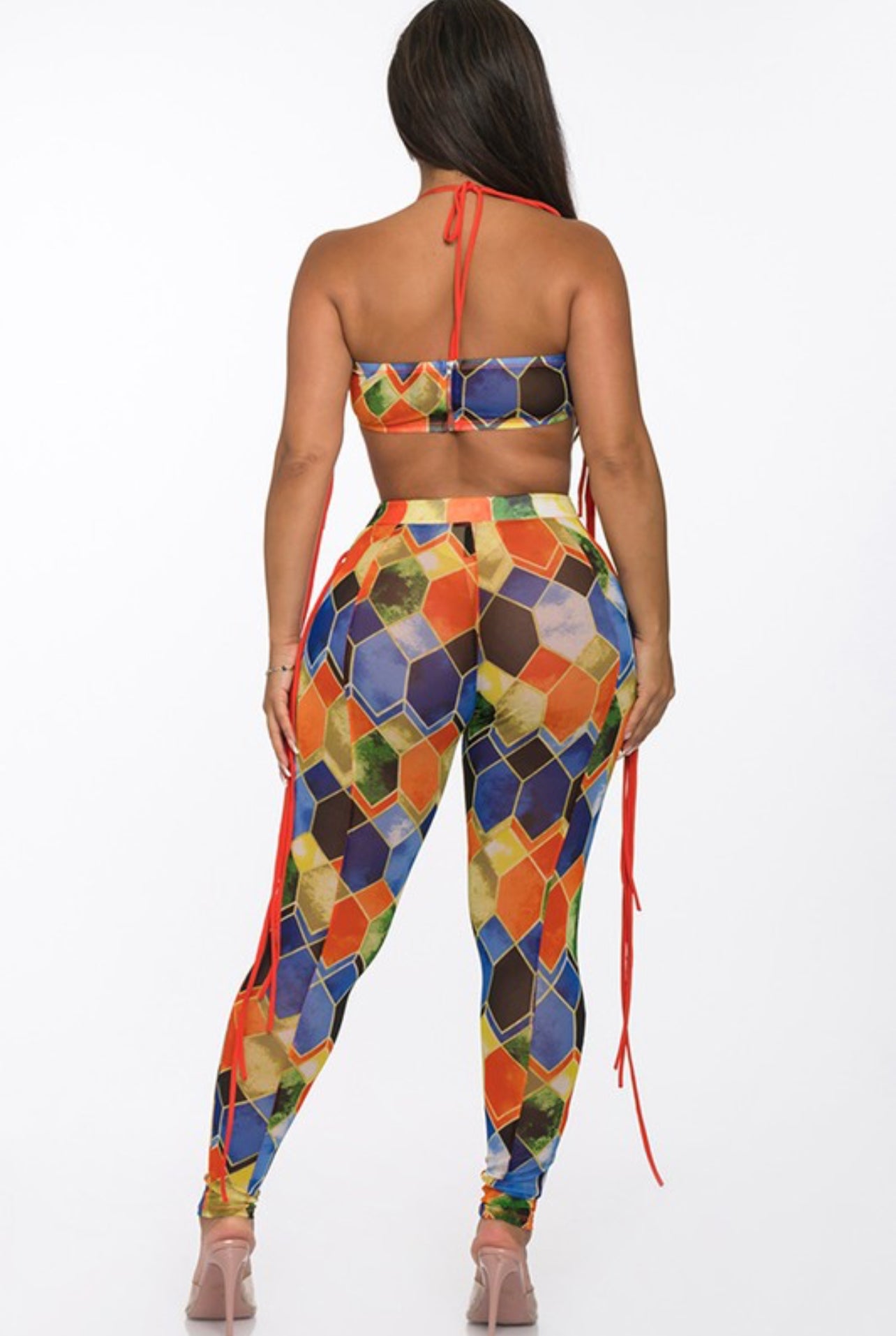 Jazzin multicolored leggings set