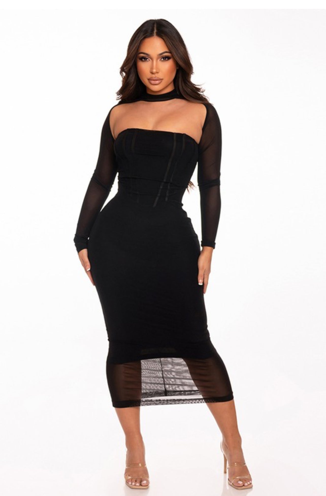 Swarai sleepless mid dress