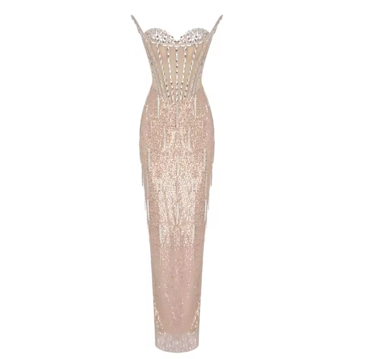 Boschei bombshell royalty gown