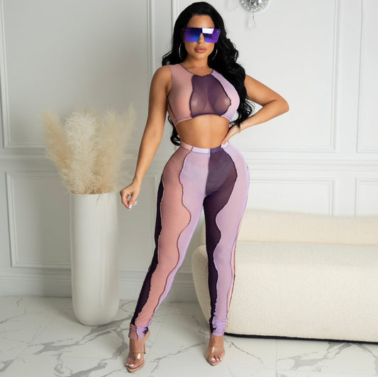 Pretty wavy legging set