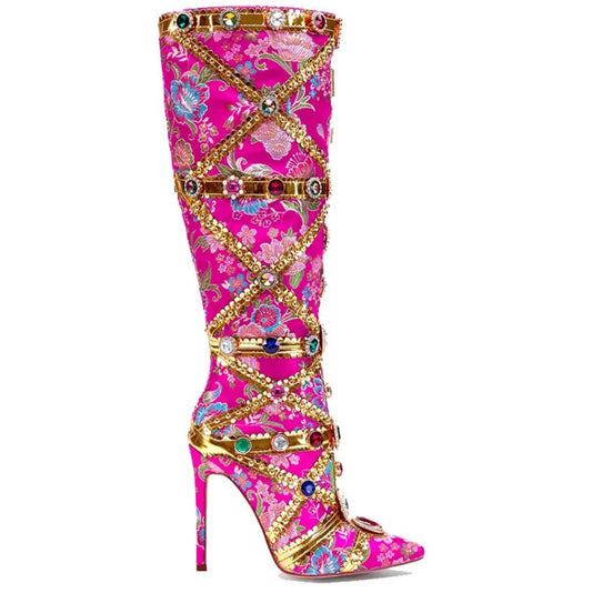 Hiserri bejewel boots