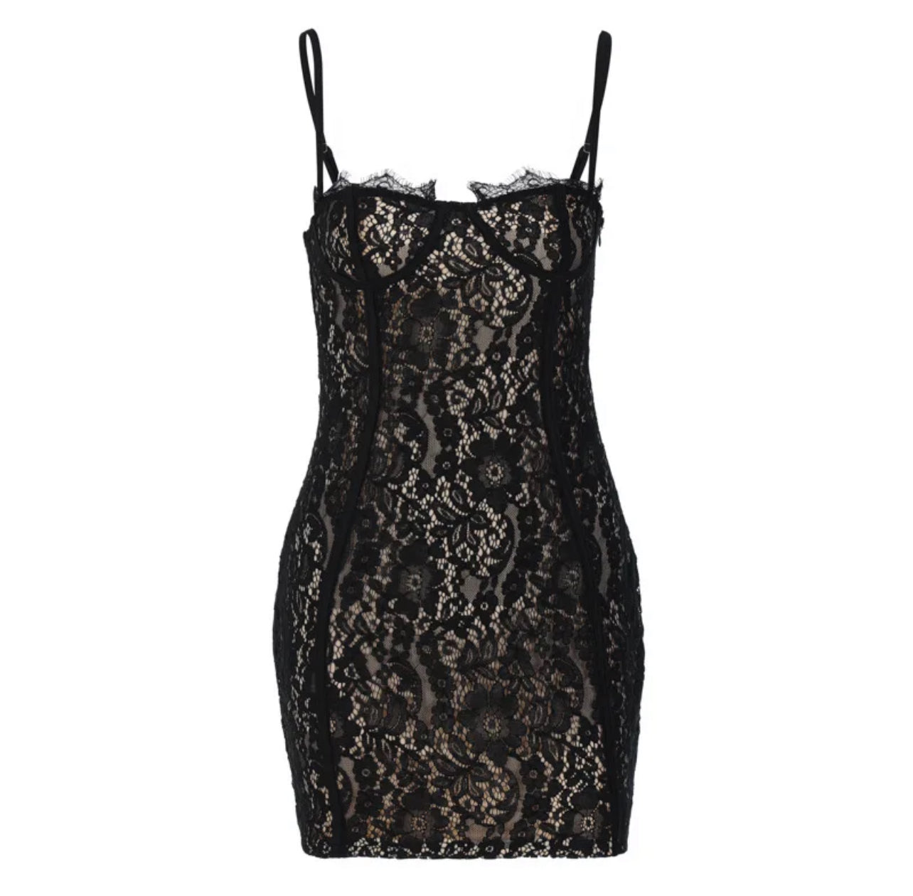 Divine lace mini dress